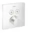 Hansgrohe-HG-Thermostat-Unterputz-ShowerSelect-Fertigset-2-Verbraucher-mattweiss-15763700 gallery number 1